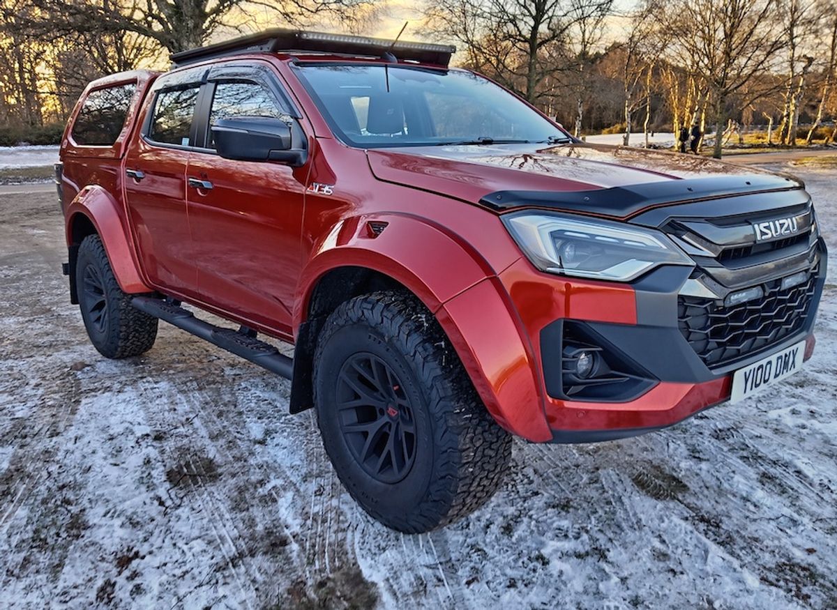 Impressive D-Max transformed by Arctic Trucks