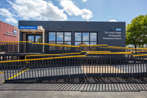 The front of The James Paget Orthopaedic Outpatient Centre.