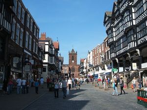 Bridge Street, Chester. Photo: Crashlanded