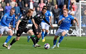 Walsall's Danny Johnson.