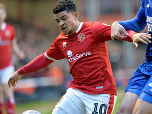 Supporting image for story: Walsall striker Josh Gordon not worried about January signings