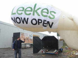 Supporting image for story: Power cut hits Leekes' big opening