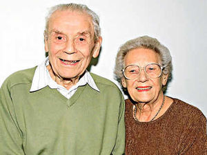 Supporting image for story: Newport couple celebrate platinum wedding anniversary