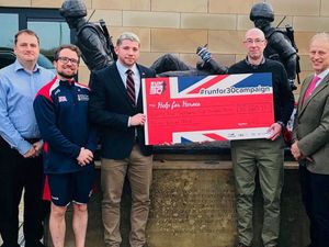 Supporting image for story: Old Ellesmerian raises more than £30,000 for Help for Heroes