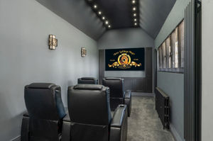 It has its own cinema. Photo: Rightmove
