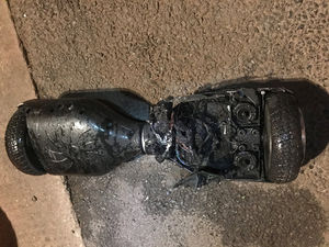 Supporting image for story: Two treated after hoverboard explodes in Newport house