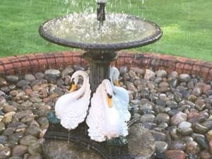 Supporting image for story: 100-year-old garden fountain stolen from property near Much Wenlock