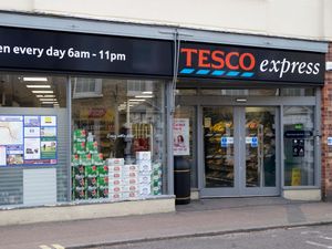 A Tesco Express store