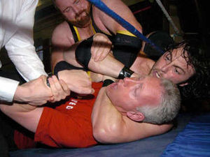 Supporting image for story: Lembit Opik wrestling match went too far says promoter