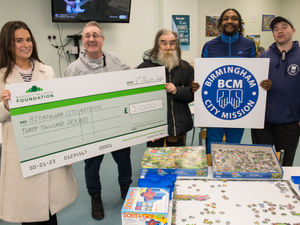 Supporting image for story: Charity centre receives £3,000 From West Midlands homebuilder