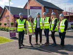 Supporting image for story: Apprentices get a closer look at workings of housing development