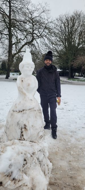 Not quite as tall as me.