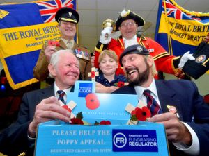 Supporting image for story: Paralympian launches Market Drayton poppy appeal