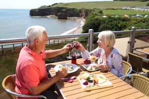 The views from Pebbles Restaurant are spectacular