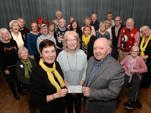 Supporting image for story: Albrighton residents raise money for carers' group