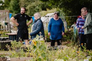 Children at Longlands Community Primary School in Market Drayton have invited local residents into the community to visit their eco-garden and animals