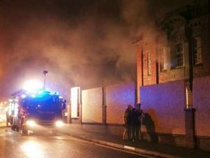 Supporting image for story: Arson attack on Telford building