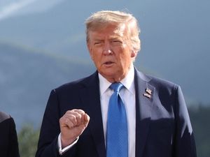 Supporting image for story: I look forward to meeting Swinney, says Trump as he leaves US for Scotland