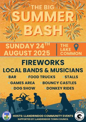 Supporting image for story: The Big Summer Bash: Fireworks, music, food and fun at Llandrindod's lakeside this August