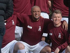 Supporting image for story: From World Cup finals to Hanwood's village pitch: Five classic Roberto Carlos moments