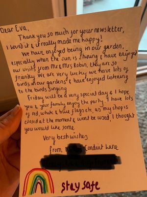 One neighbour's reply