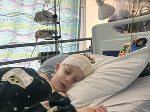 Supporting image for story: Fundraising for Birmingham Children's Hospital as thanks for saving our son's life