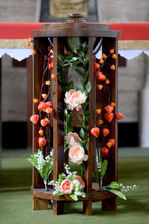 Flower festival at St Mary and St John's Church, Wolverhampton. Pic: Tim Thursfield