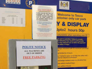 Supporting image for story: Ludlow Tesco parking meters still out of action - five months on