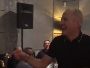 Supporting image for story: VIDEO: Wolves legend Steve Bull celebrates title win