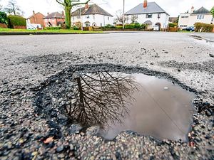 Supporting image for story: Huge increase in Telford potholes as nearly 3,000 reported