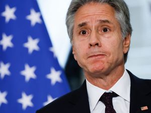 Supporting image for story: Blinken expresses frustration at attacks he says threaten to ‘derail’ Gaza talks