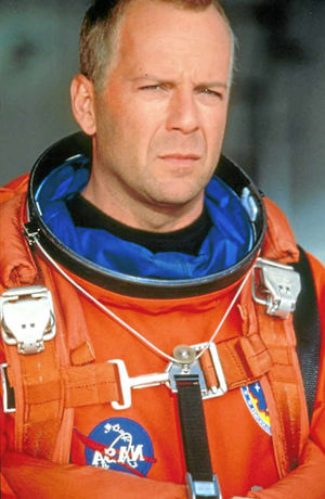 Bruce Willis in Armageddon