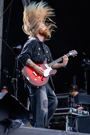 Sam Ryder rocking out at Ludlow Castle. Picture: Andy Hughes Photography