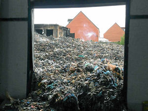 Supporting image for story: Work goes on to make Tipton factory safe after arson attack