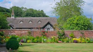 Stunning private gardens. Picture: Wrights/Rightmove
