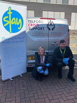 Kay Bennett and Paul Sansome, both of Stay