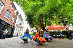 Silver Lotus Tribal perform 