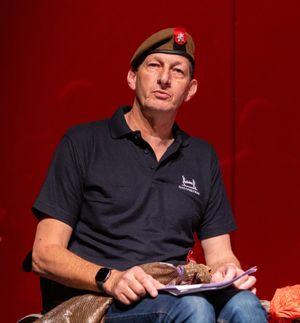 Tim Seeley, aged 58, served for 10 years in the Army