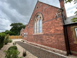 Supporting image for story: Former Victorian village school on the market as four-bedroom house in quaint Shropshire village for just £650K