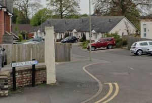 Officers decended on properties on Biffen Road and Llwyn Road in Oswestry at 7am on Tuesday. Photo: Google