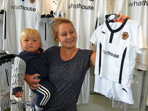 Supporting image for story: New Wolves away kit is a winner with sparkling early sales