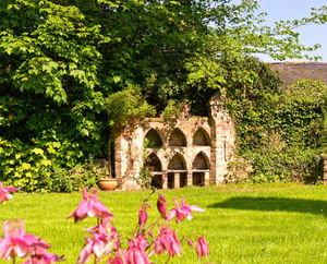The gardens feature historic bee boles. Photo: Savills/Zoopla