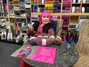 Supporting image for story: Dame Zandra Rhodes visits Aberdeen to celebrate her 50 years in fashion