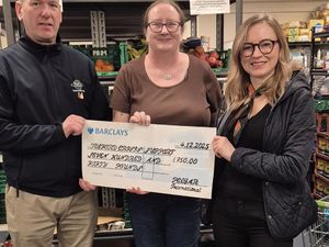 Supporting image for story: Telford pest control manufacturer makes £750 donation to Telford food bank and crisis support charity