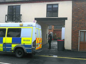 Supporting image for story: Gun suspect hit by plastic bullet in Newport