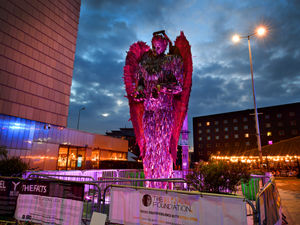 Supporting image for story: Faith walk to Knife Angel in Walsall will send 'visual message to the rest of the world'