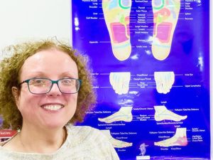 Supporting image for story: Oswestry Cancer Buddies hear about Reflexology in Oncology Treatment