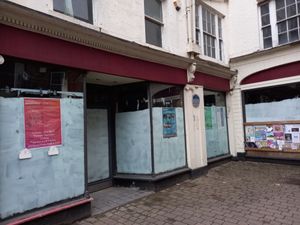 The building in King Street, Ludlow has deteriorated. Picture: LDRS