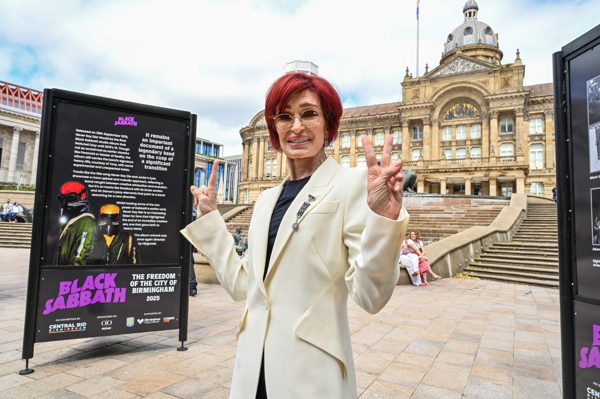 Black Sabbath: First look at outdoor photo exhibition in Birmingham city centre showing album covers