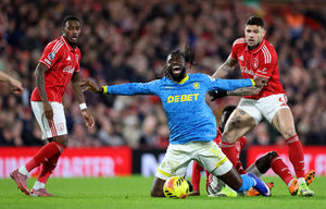 Tolu Arokodare (Photo by Brett Patzke - WWFC/Wolves via Getty Images)